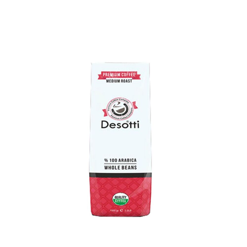 Desotti %100 Arabica Medium Roast Espresso Çekirdek Kahve 1 Kg 5