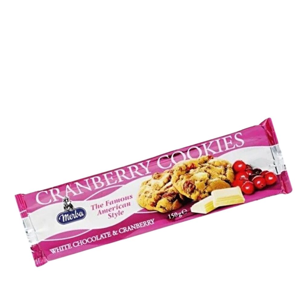 Merba Cranberry Cookies 150 Gr 5