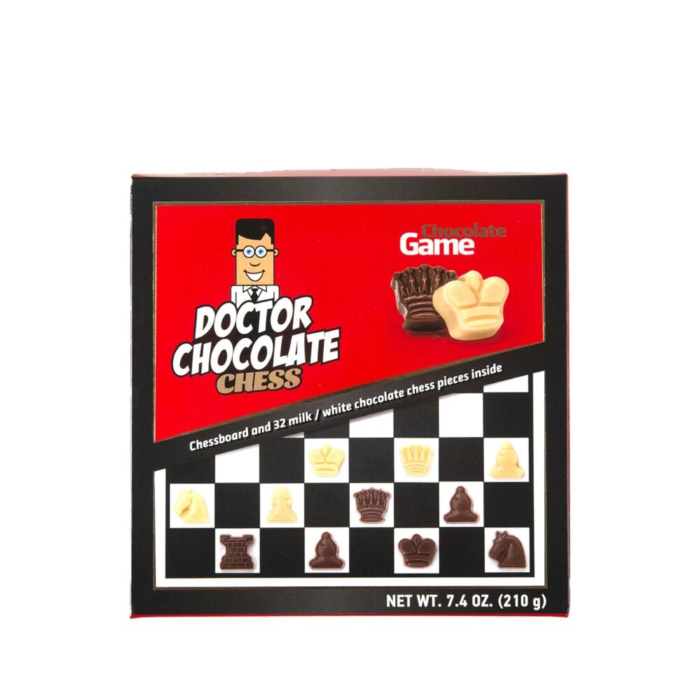 Doctor Chocolate Chess Satranç Çikolata 210 Gr 5