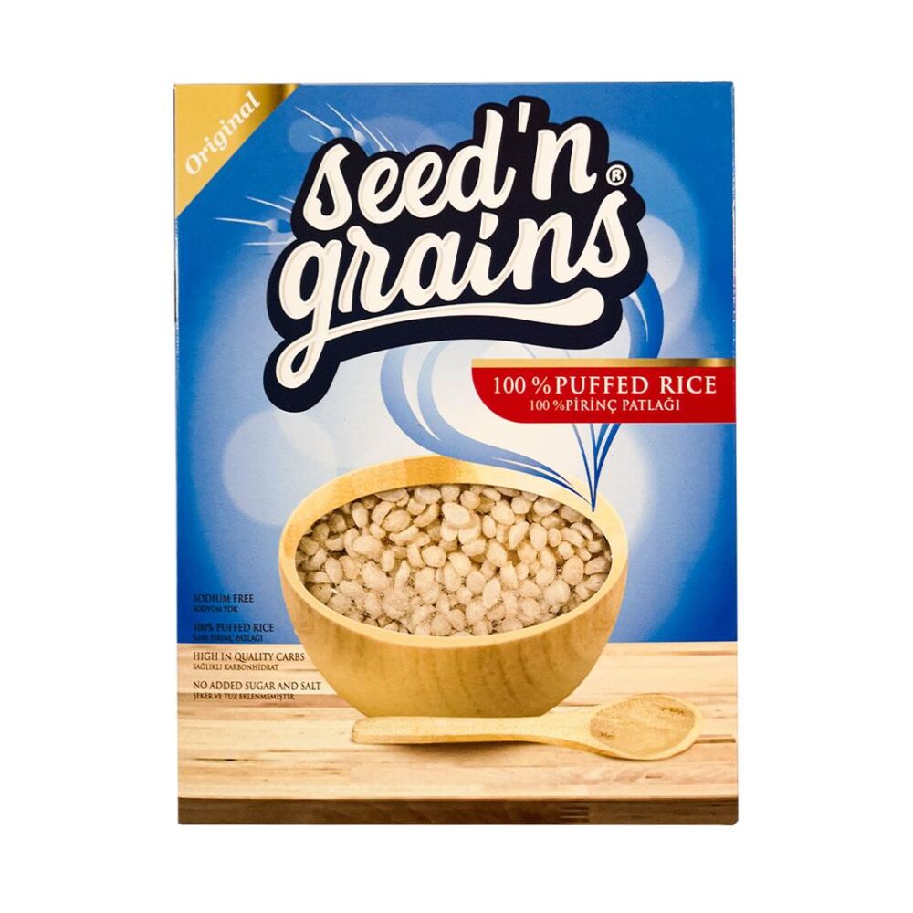 Seed'n Grains %100 Pirinç Patlağı 200 Gr 5