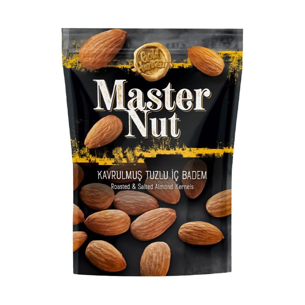 Gold Harvest Master Nut Kavrulmuş Tuzlu İç Badem 135 Gr 5