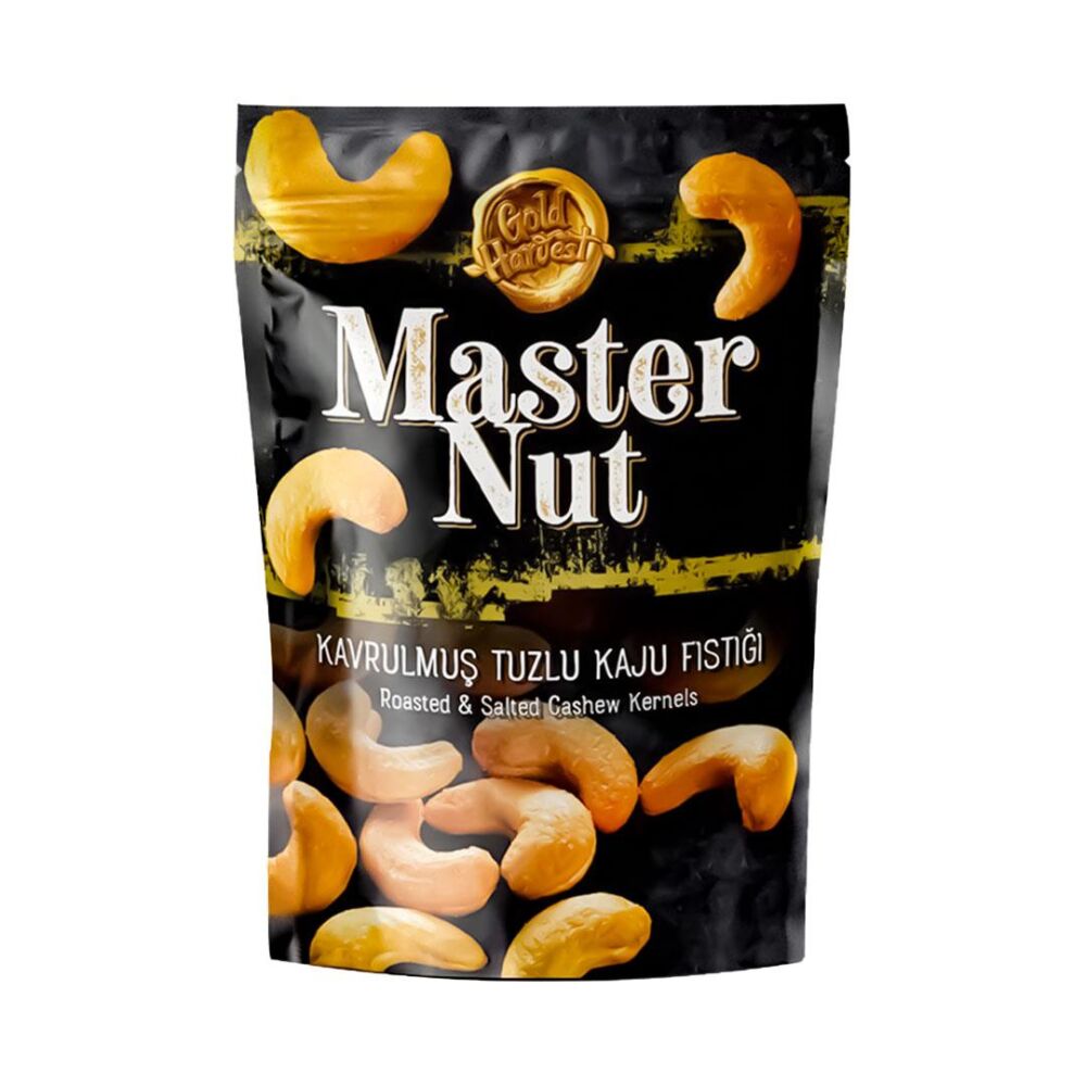 Gold Harvest Master Nut Kavrulmuş Tuzlu Kaju Fıstığı ( Roasted Salted Cashew Kernels ) 140 Gr 5