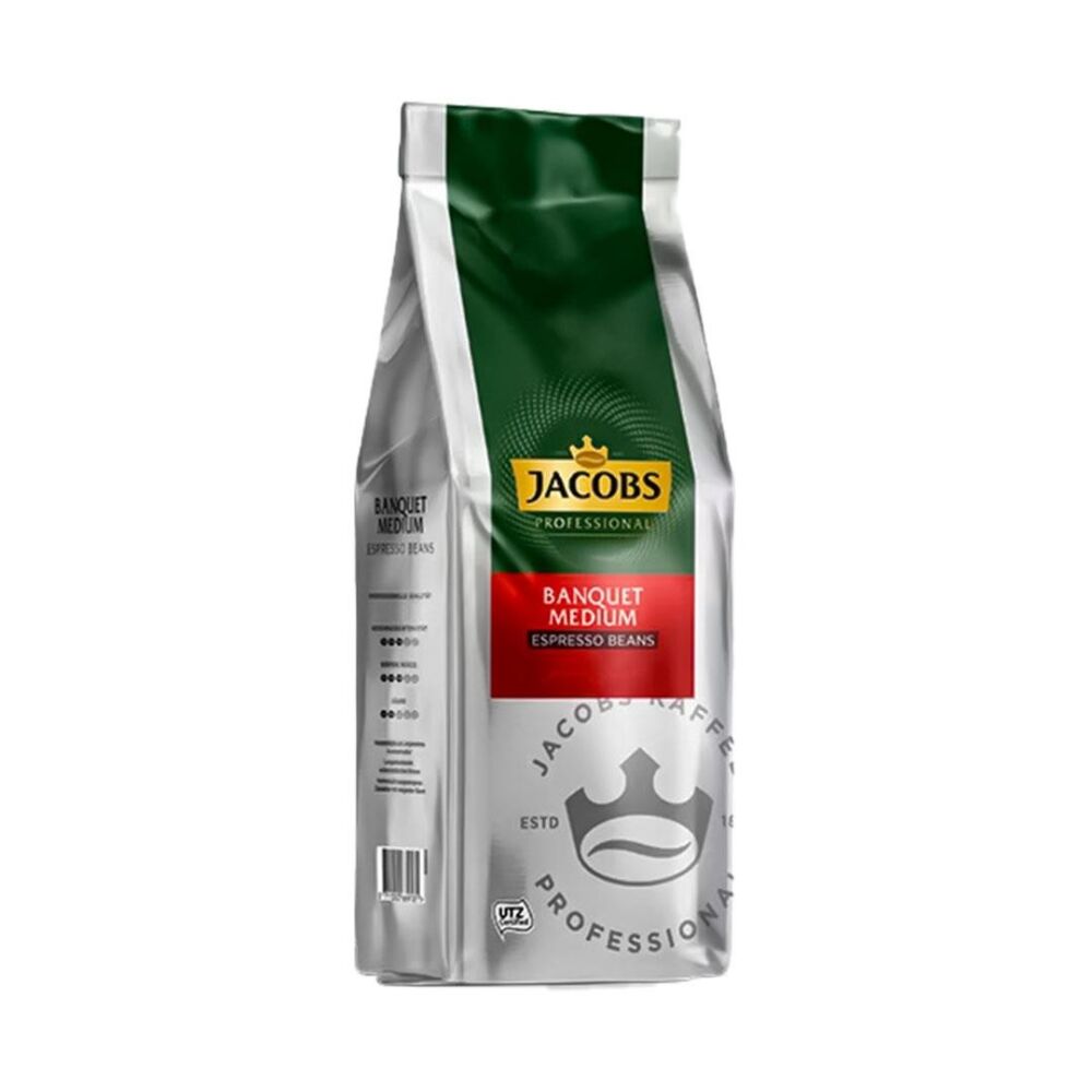 Jacobs Banquet Medium Espresso Çekirdek Kahve 1000 Gr 5
