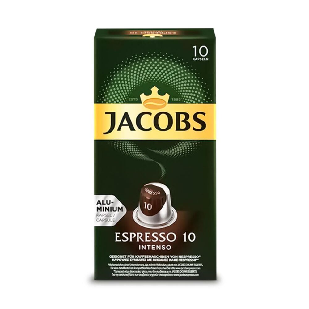Jacobs Espresso 10 Intenso Kapsül Kahve 10 Kapsül 5