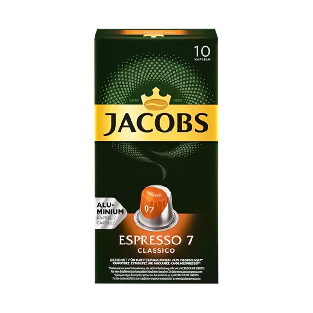 Jacobs Espresso 7 Classico Kapsül Kahve 10 Kapsül 5