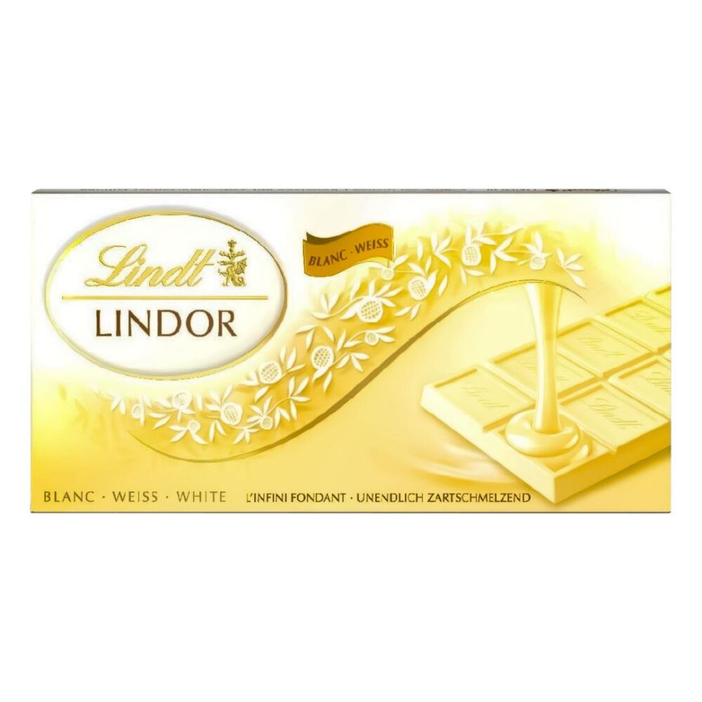 Lindt Lindor Blanc Weiss Beyaz İsviçre Çikolatası 100 Gr 5