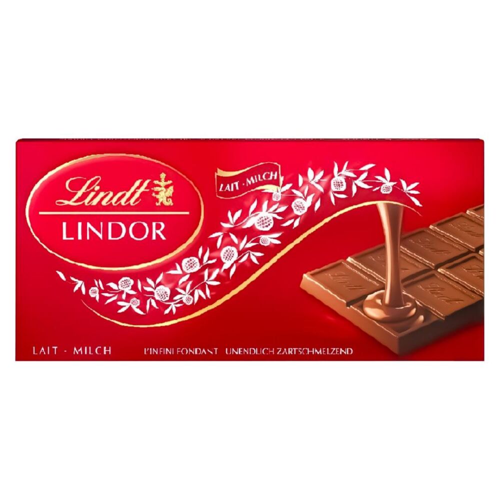 Lindt Lindor Lait Milch Sütlü İsviçre Çikolatası 100 Gr 5