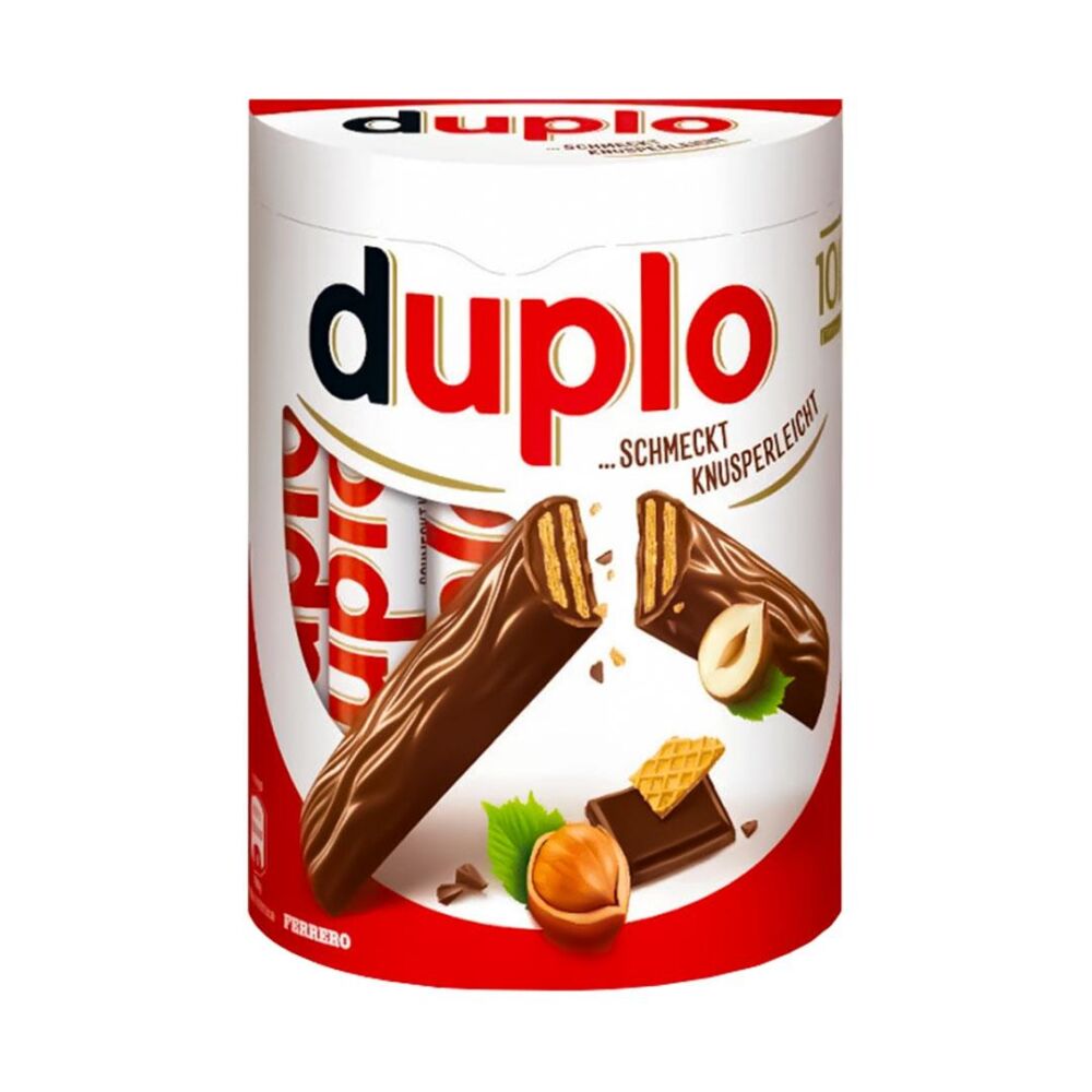 Ferrero Duplo Schmeckt Knusperleicht 10 Riegel 182 Gr 5