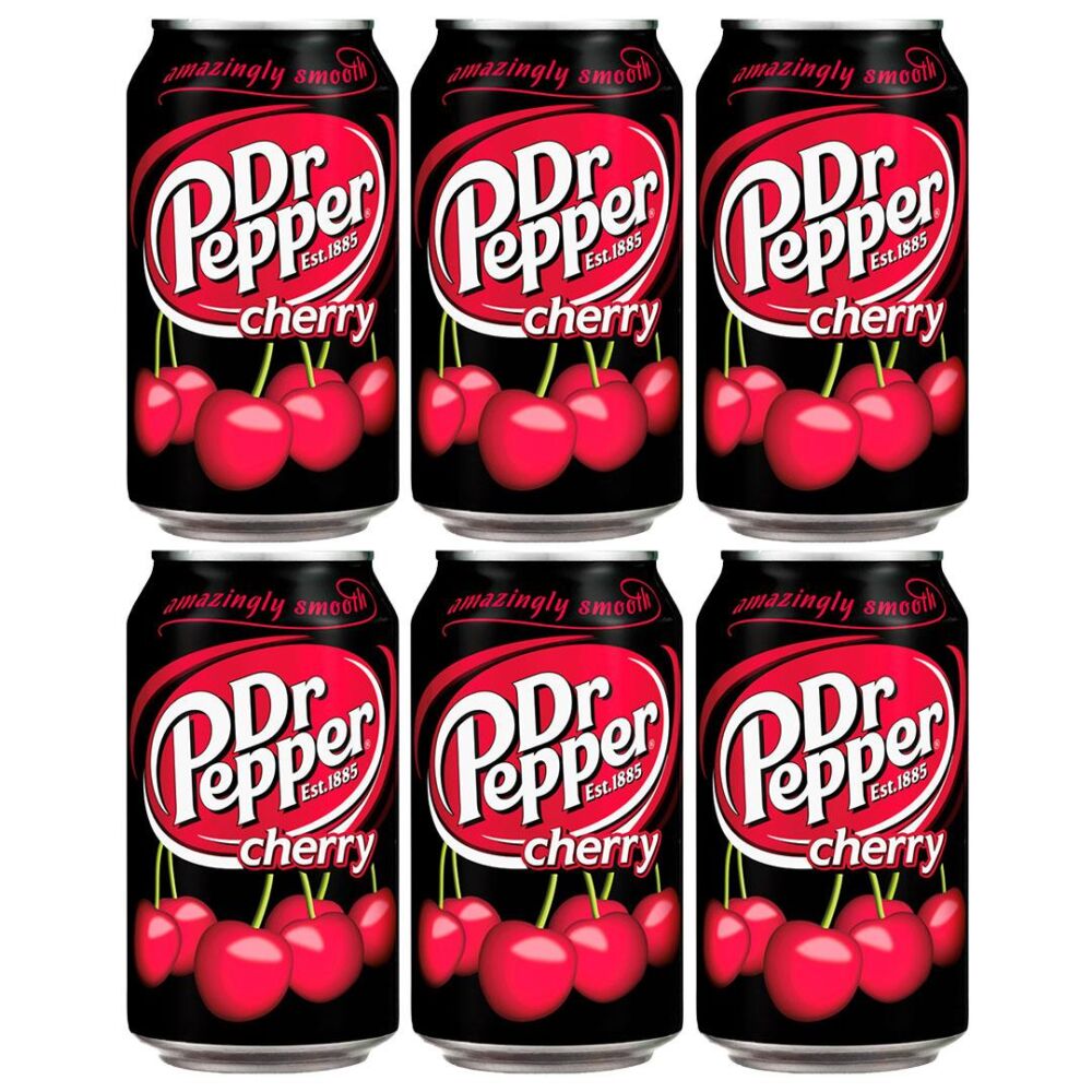 Dr Pepper Cherry Karışık Aromalı Gazlı İçecek 6 x 330 Ml 5