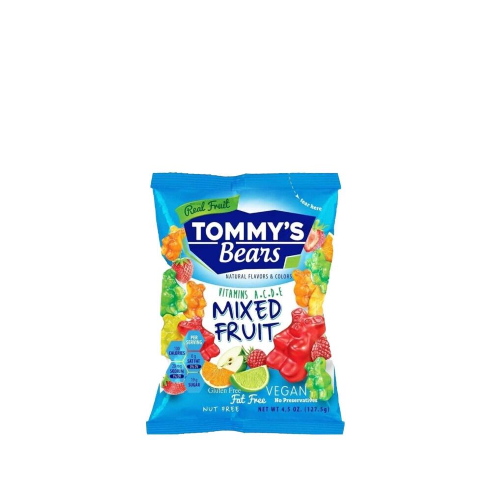 Tommy's Bears Karışık Meyveli Yumuşak Şeker 127.5 Gr 5