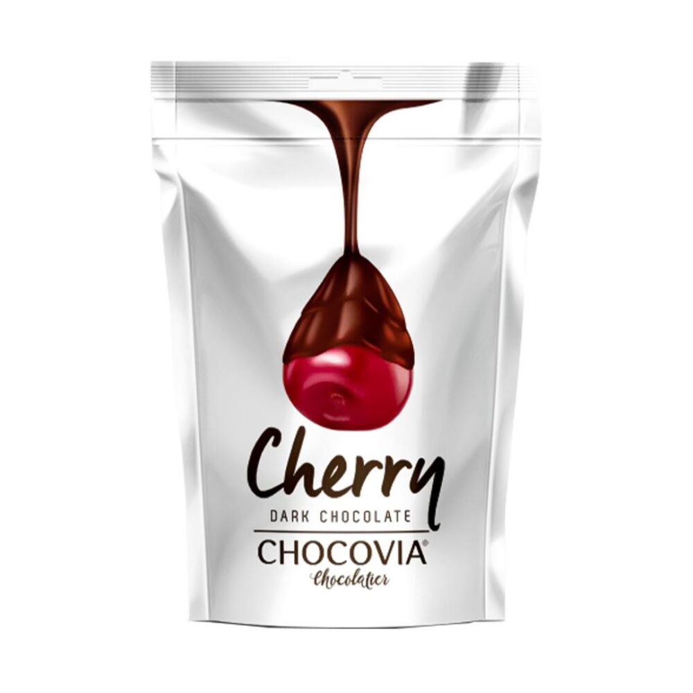 Chocovia Cherry Bitter Çikolata Kaplı Vişne Draje 90 Gr 5
