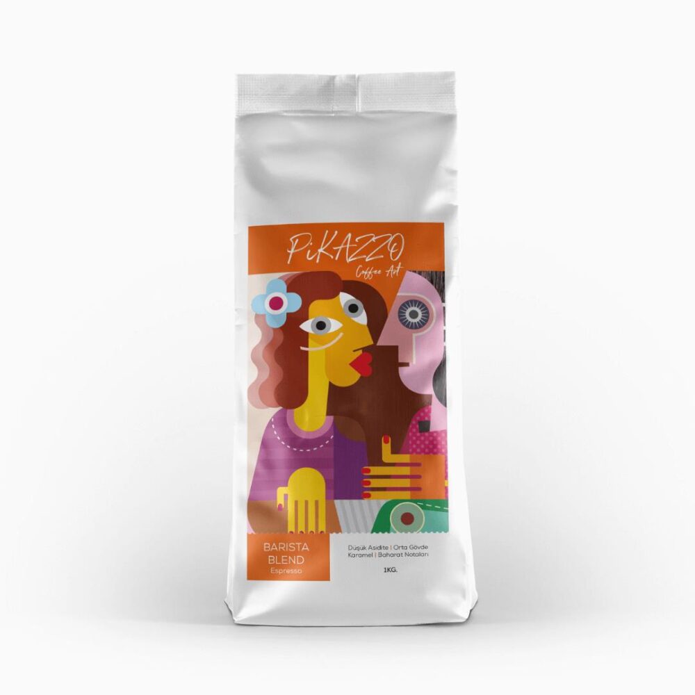 Pikazzo Barista Blend Espresso Çekirdek Kahve 1 Kg 5