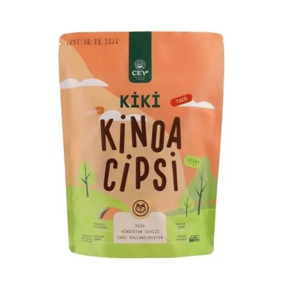 Cey Natural Foods Kiki Kinoa Cipsi Taco 30 Gr 5