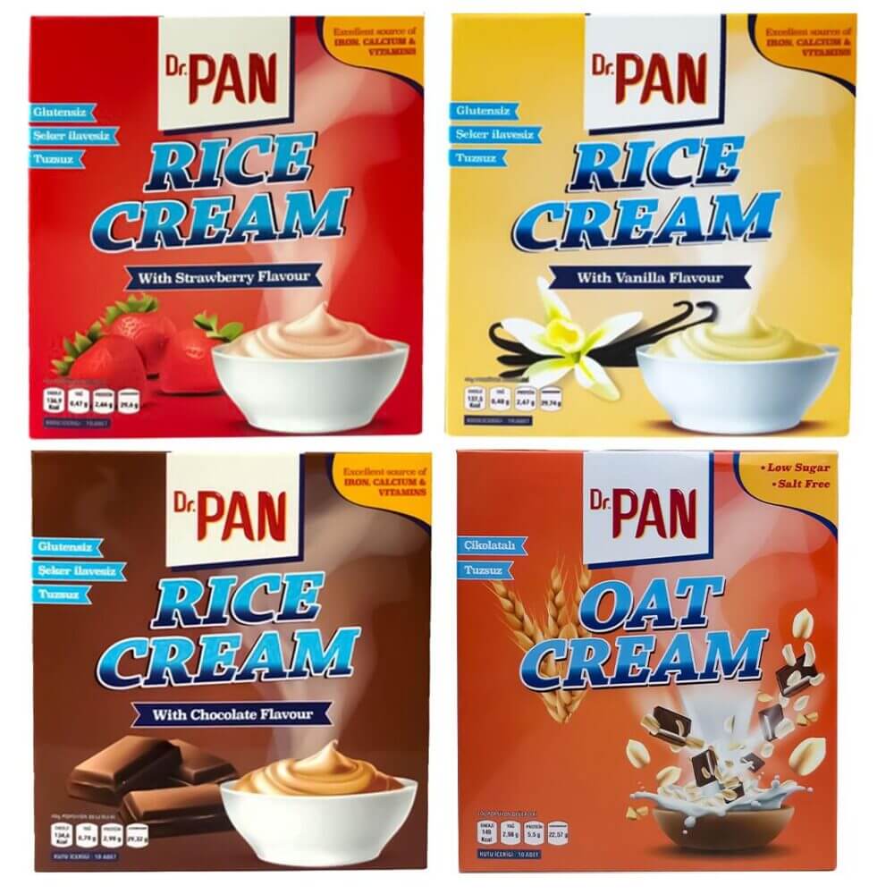 Dr. Pan Rice and Oat Cream Pirinç ve Yulaf Kreması Set 5
