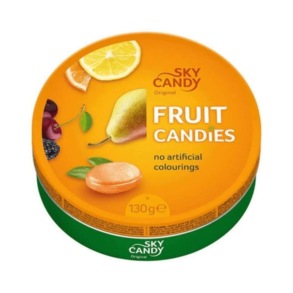 Sky Candy Fruit Candies Karışık Meyve Aromalı Şeker 130 Gr 5